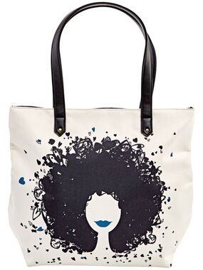 Hearts & Curls Tote Bag